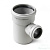 Фото №1. Тройник Pro Aqua Stilte Plus 110*58/87,5° для бесшумной канализации. Код 14347