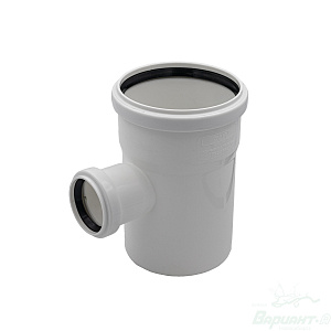 Тройник 110*50/87,5° ELITE МК для внутренней канализации. Код 27428 в Новосибирске
