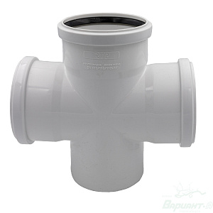 Фото товара «Крестовина 110/110/110*87,5 ELITE МК для внутренней канализации. Код 27991», Внутренняя канализация РТП