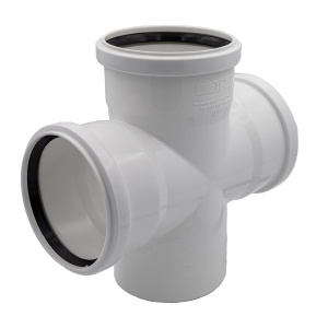 Фото товара «Крестовина 110/110/110*87,5 ELITE МК для внутренней канализации. Код 27991», Внутренняя канализация РТП