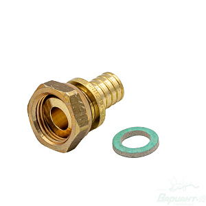 Муфта STOUT AxioPress с накидной гайкой (16-1/2"). Код 29327 в Новосибирске