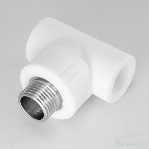 Тройник РТП комбинированный (н. р.) (25-3/4"). Код 13228 в Новосибирске