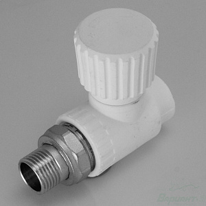 Фото товара «Вентиль для радиатора прямой (20-1/2") РосТурПласт. Код 13255», Трубы и фитинги РосТурПласт