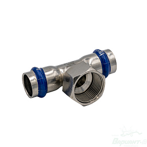 Тройник Varmega Inox Press в. р. (18-3/4"). Код 26303 в Новосибирске