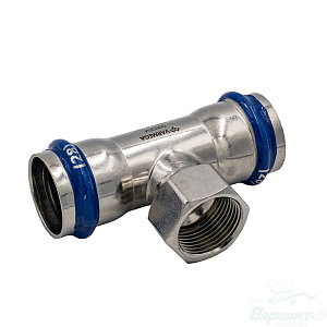 Тройник Varmega Inox Press в. р. (28-3/4"). Код 26309 в Новосибирске