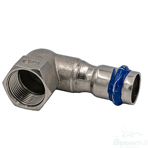 Угольник Varmega Inox Press в. р. (18-3/4"). Код 26357 в Новосибирске