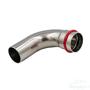 Угольник Varmega Inox Press однораструбный (42a*90°). Код 26381 в Новосибирске