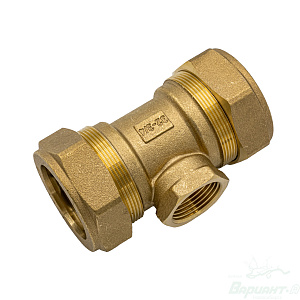 Фото товара «Тройник (в.р.) (32-3/4") Lavita. Код 11266», Трубы из гофрированной нержавеющей стали и фитинги к ним