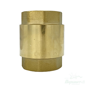 Фото товара «Обратный клапан ProAqua 1 1/4" в.р.-в.р. пружинный. Код 10865», Клапаны