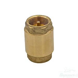 Фото товара «Обратный клапан Varmega 3/4" в.р.-в.р. пружинный с латунным диском. Код 27726», Клапаны