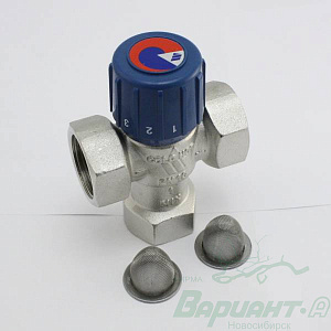 Термостатический клапан Watts (25-50 °C) 1" в. р.. Код 7405 в Новосибирске