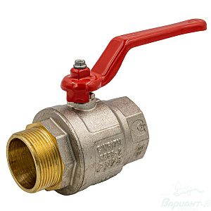 Кран шаровый Itap Ideal 1 1/2" н.р.-в.р. (ручка-рычаг). Код 11653 в Новосибирске