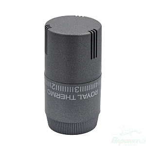 Термоголовка жидкостная Royal Thermo Design М30х1,5 (серебристый). Код 29144 в Новосибирске