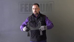Стеновой хомут и штанга Ferrum